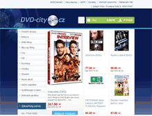 Tablet Screenshot of dvd-city.cz